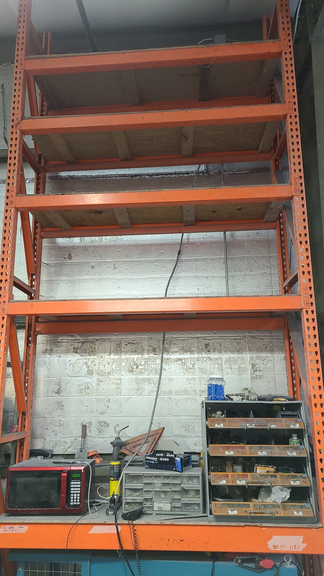 Heavy-Duty Pallet Rack Starter Unit 