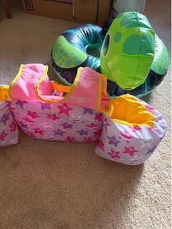 Infant life preserver & turtle float