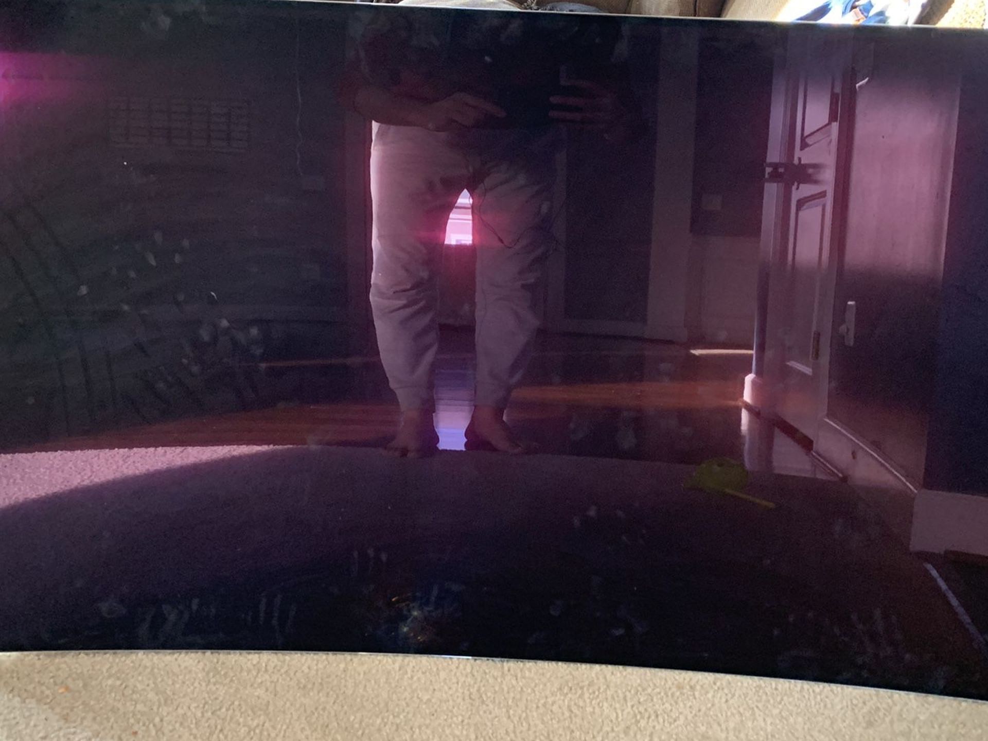 LG 65” OLED with cracked screen