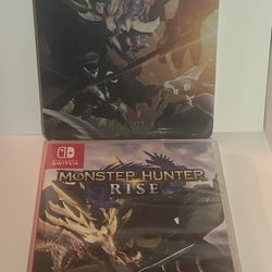 Monster Hunter Rise with Steelbook for Nintendo Switch 
