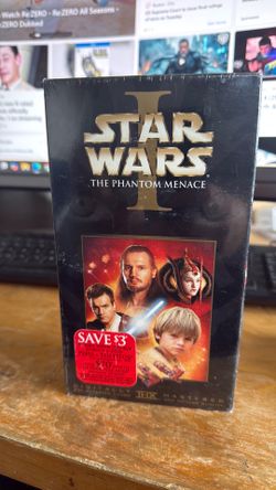 Star Wars Episode I The Phantom Menace VHS 2000 Brand New Factory Sealed