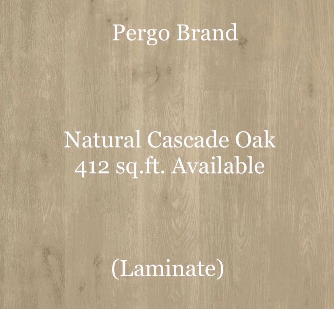 Natural Cascade Oak Waterproof Laminate Wood Flooring (19.63 sq. ft./case)