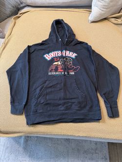 Boots in the Park 2022 Country Music Festival Black Hoodie Size Large