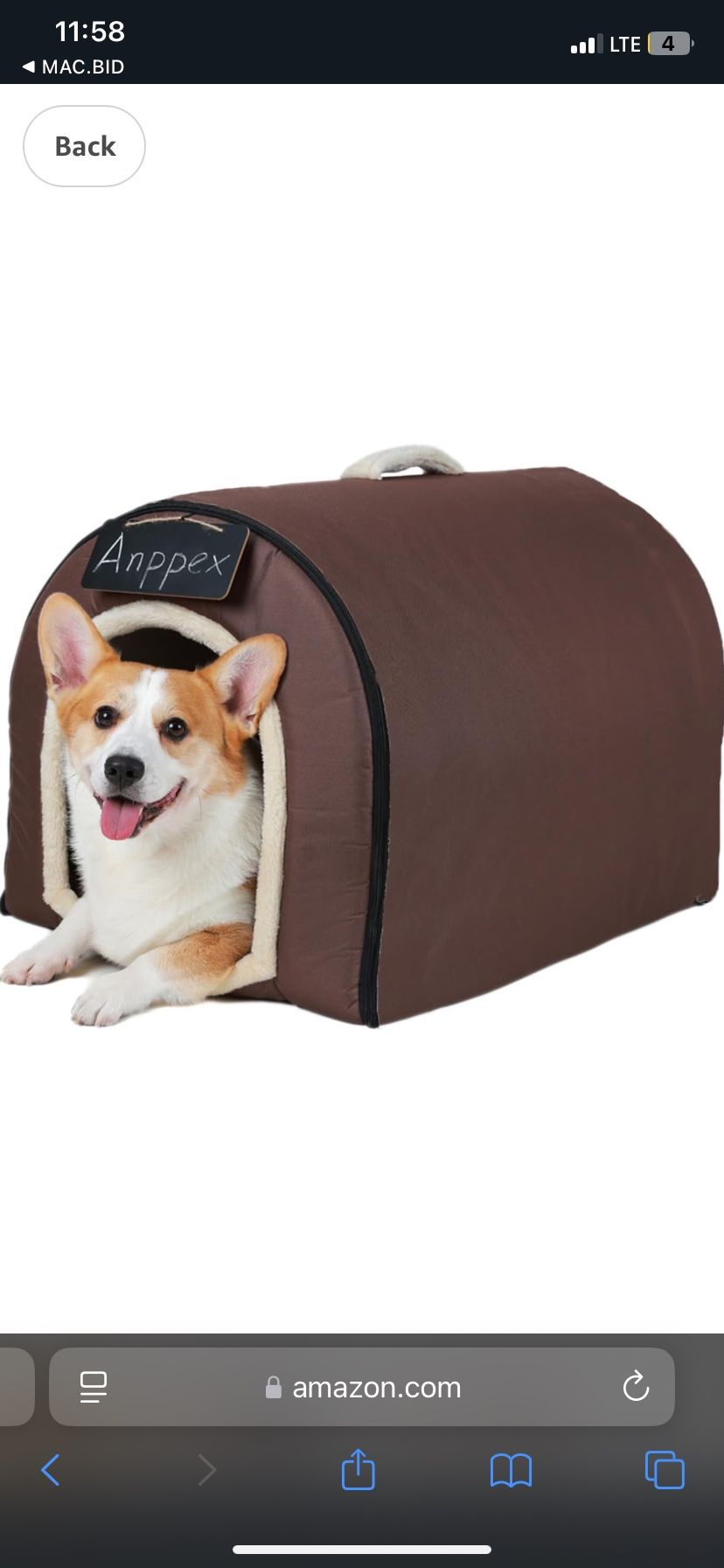 ANPPEX Dog House Indoor - Size: XL