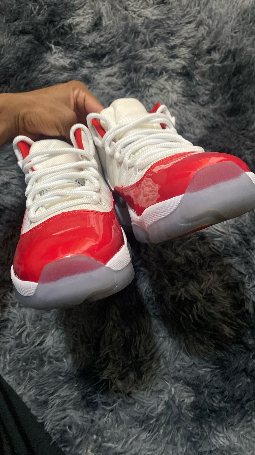 Red & White Jordan 11s For 150$
