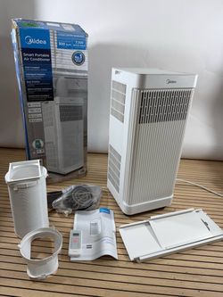 Midea Portable AC 10,000 BTU 300 Sq Ft Smart App Remote 7,100 SACC