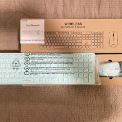 Wireless Keyboard And Mouse Set