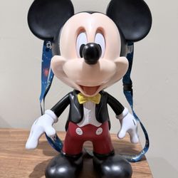 Disneyland Mickey Mouse 2025 Animated Talking Popcorn Bucket, 70th Anniversary Celebration