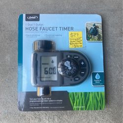 Orbit Hose Faucet Timer. 1 Dial Outlet 