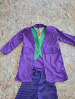 Joker boys Halloween Costume Size Small = 4-6