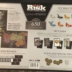 Game Of Thrones Risk Edition