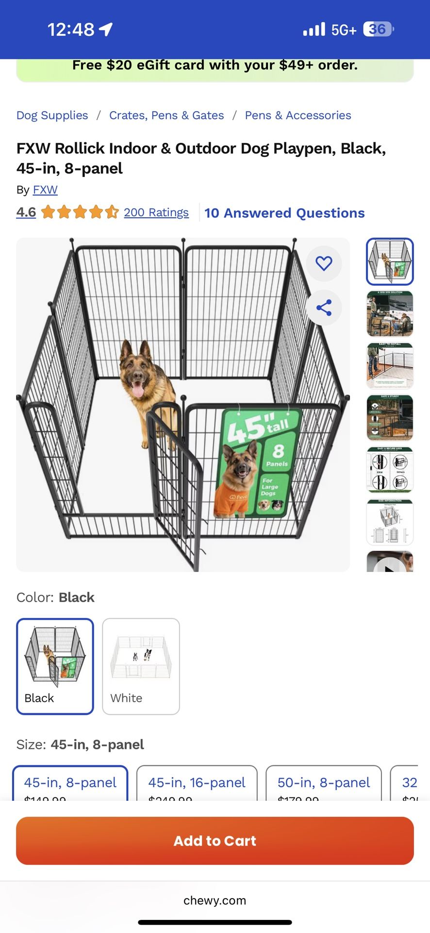 Dog Play Pen