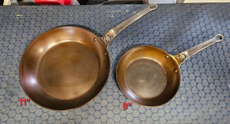 De Buyer Mineral B Pro pan combo