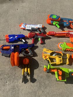 Nerf And Mega Toys