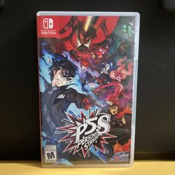 Persona 5 Strikers P5S for Nintendo Switch video game console system Striker Complete