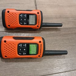 2 MOTOROLA  WALKIE-TALKIES