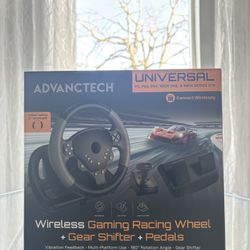 Gaming Racing Wheel – Brand New in Box ($60)