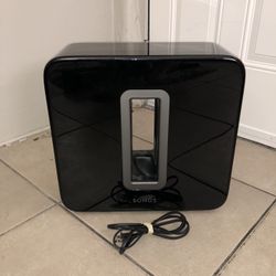 Sonos SUB Speaker Subwoofer WiFi Speaker Black Gloss Bass Wireless 1 Gen