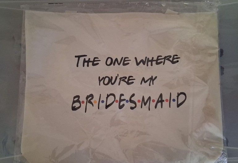 Bride's "Friends" Tote