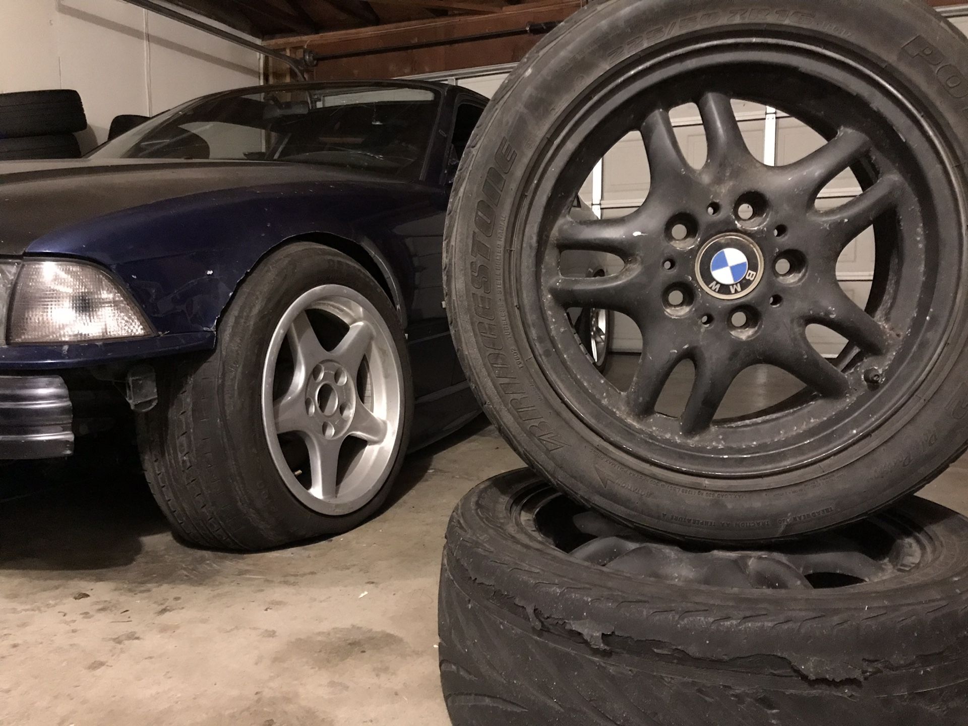 BMW e36 16 inch rims drift spares 5x120