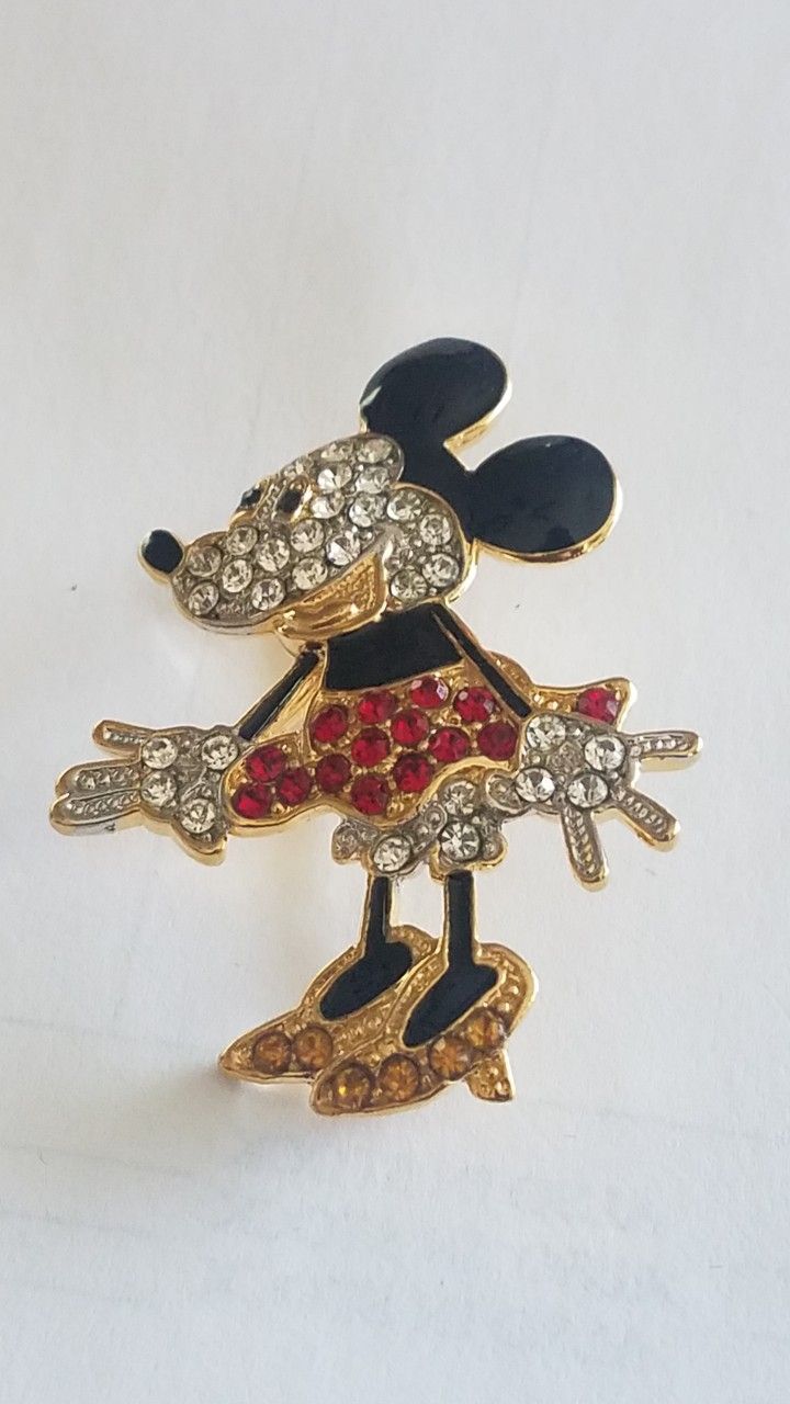 MICKEY MOUSE. PIN BROOCH