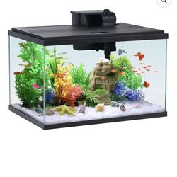 Aqua Culture 10-Gallon Glass Aquarium Starter Kit