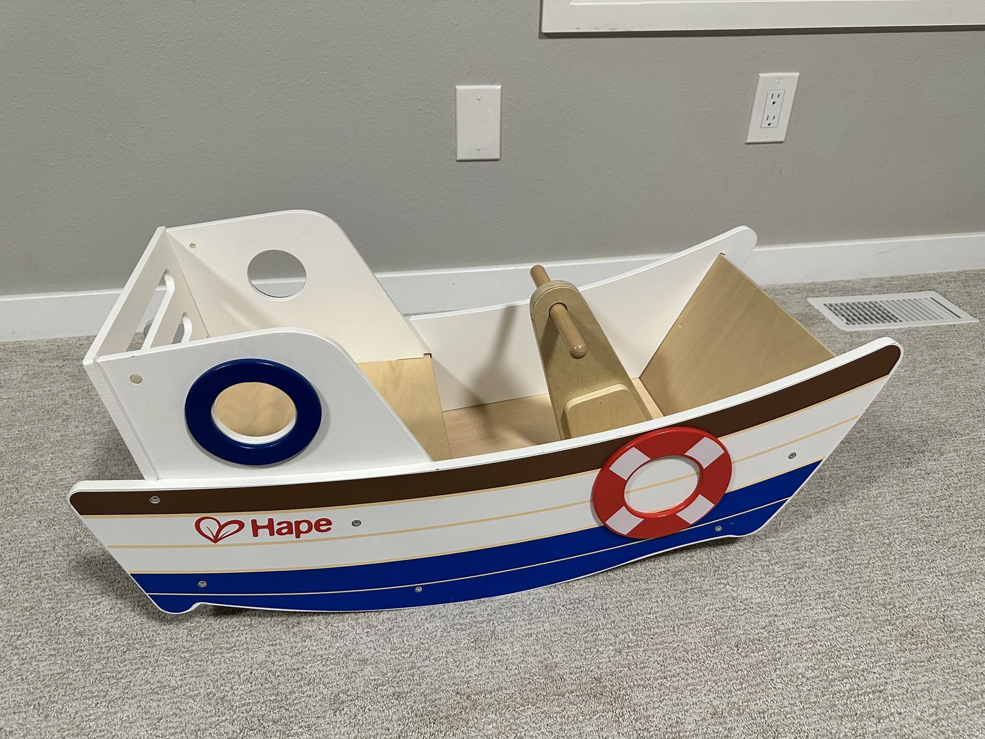Hape High Seas Wooden Rocking Ride On