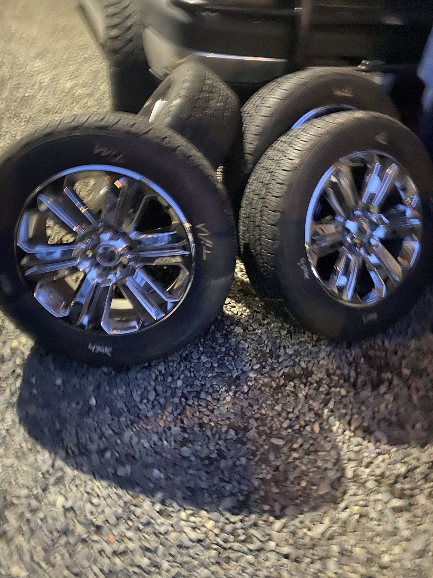 Ford F-150 oem wheels and tires 20