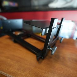 Adjustable CPU Desktop Computer Holder Under Desk