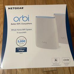 Netgear Orbi Wifi (rbk50) & Arris Modem  (T25) For Sale Or Trade 
