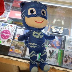 PJ MASKS Catboy blue plush doll large 17" soft EUC Nickelodeon PJ Mask
