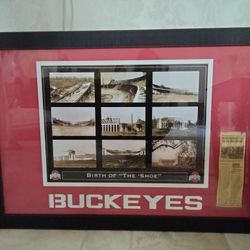 Buckeyes Ohio Stadium Birth Of The Shoe Print