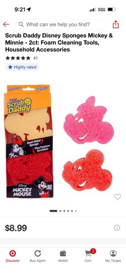Scrub Daddy Mickey and Minnie