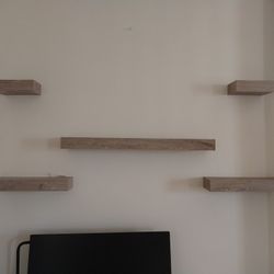 Wooden Shelves 