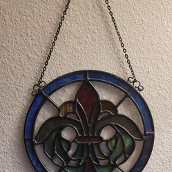 Fleur De Lis Stained Glass
