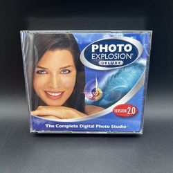 Photo Explosion Deluxe The Complete Digital Photo Studio Version 2.0 NOVA PC