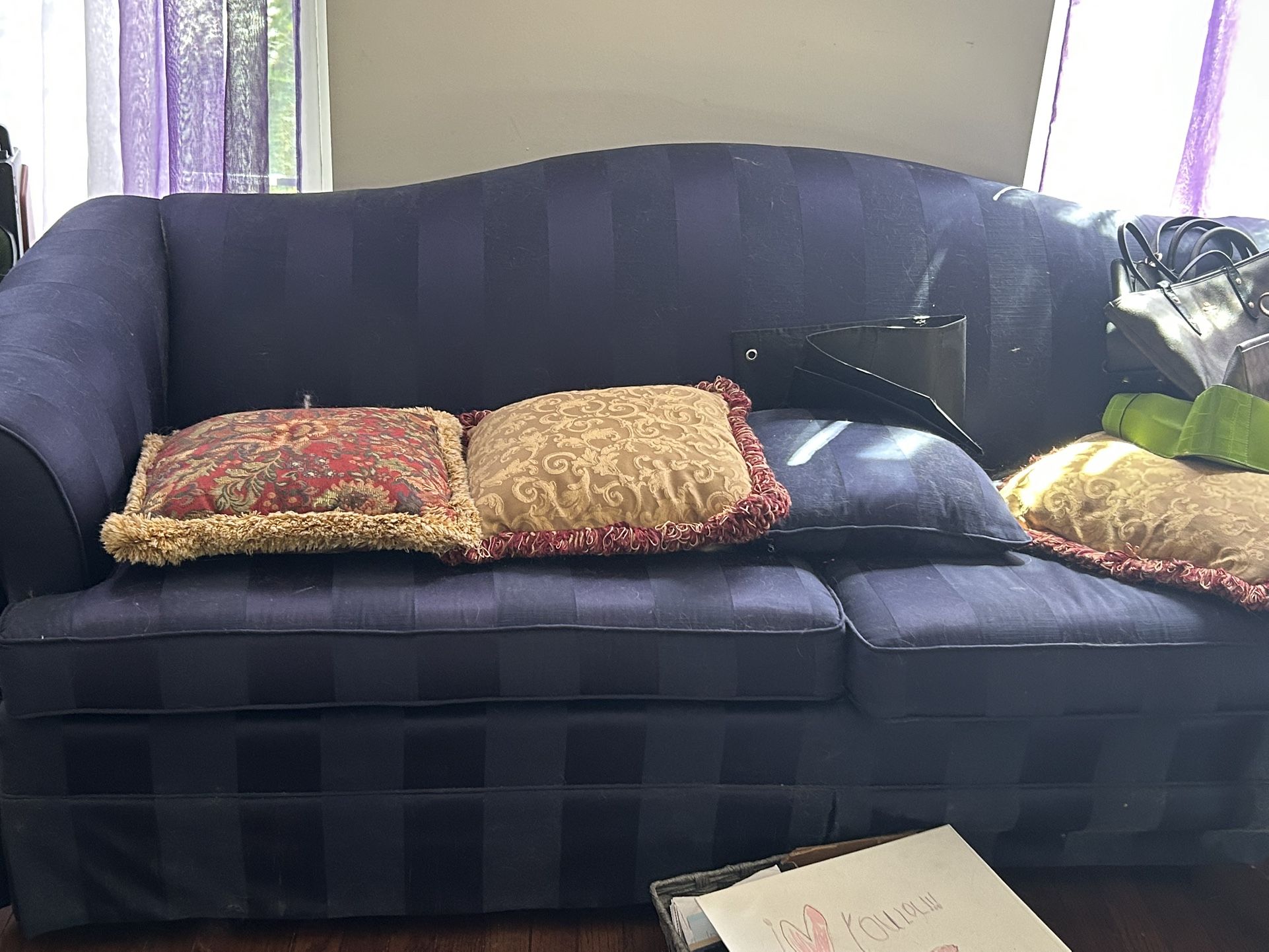 Blue Sofa