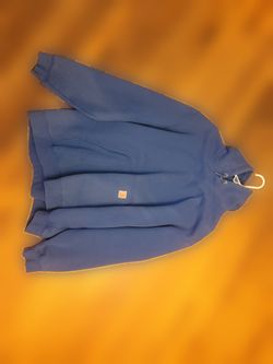 Carhartt blue pullover hoodie 2XL original fit - some stains, priced to move