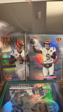 Joe burrow Topps finest