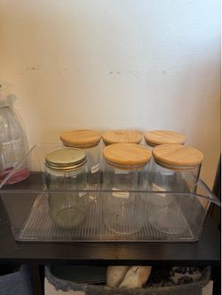 ☎️ Mason/kitchen storage jars