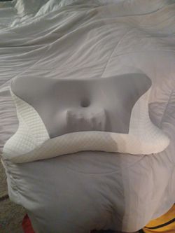 Memory foam cervical pillow