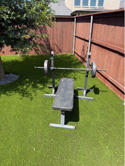 Weights & weight bench