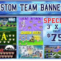 Custom Team Banners