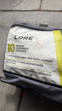 CORE 10 person tent