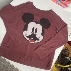 Mickey Mouse with the mustache sweatshirt!