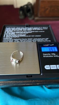 Frog sterling silver ring