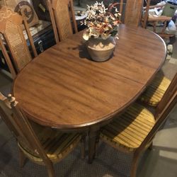 Solid Wood Dining Room Set