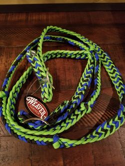 Braided Barrel Reins. Brand new