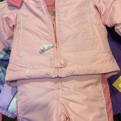New Girls Snow Suits Sizes 2T 3T 4T