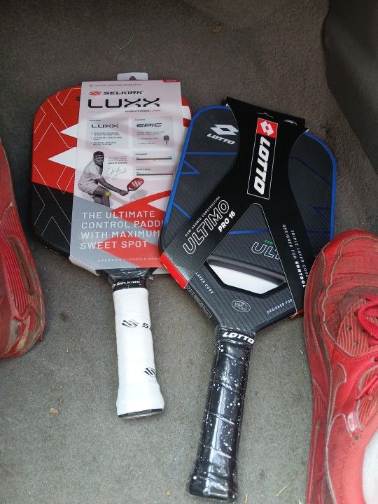 2 New Pickleball Paddles